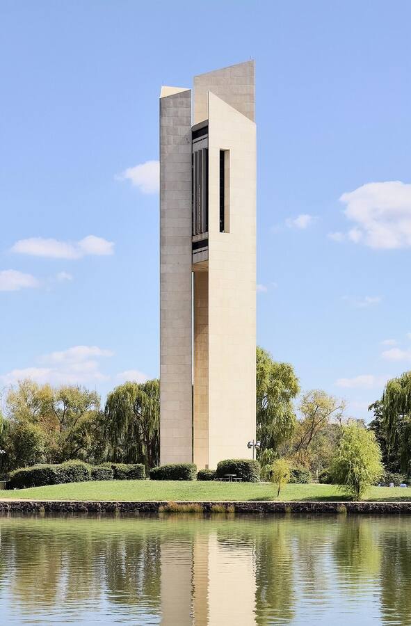 National Carillon on Aspen Island, Lake Burley Griffin, Canberra, ACT